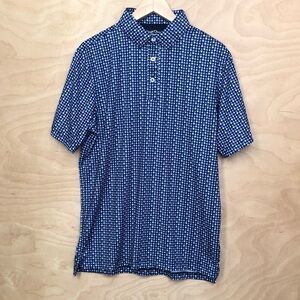 Straight Down Performance Golf Polo Shirt Mens Small.